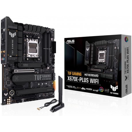 ASUS TUF GAMING X670E-PLUS WIFI, Scheda Madre ATX, AMD X670, AMD AM5, DDR5