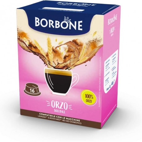 Caffè Borbone Orzo Solubile - 96 capsule A Modo Mio