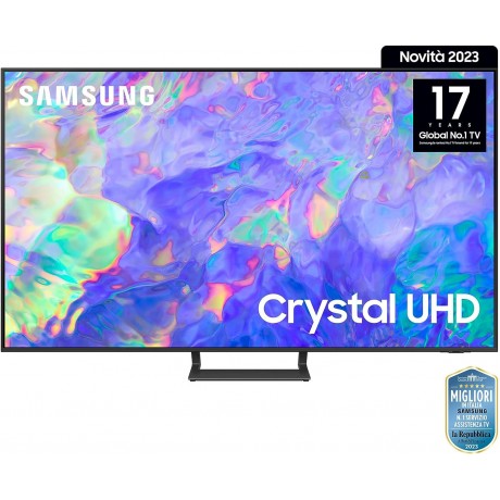 Samsung TV UE55CU8570UXZT Crystal UHD 4K, Smart TV 55", HDR, Titan Gray 2023