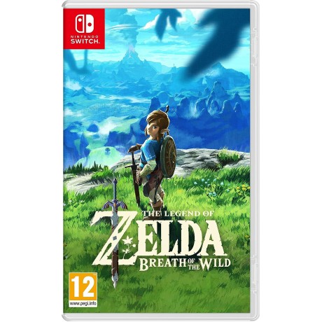 The Legend of Zelda Breath of the Wild Nintendo Ed Ita Versione su scheda