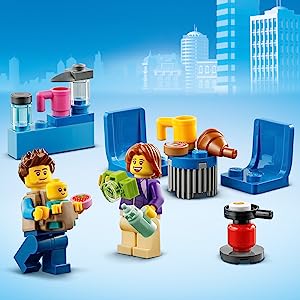 LEGO-60283-City-Camper-delle-Vacanze-Modellino-da-Costruire-di-Roulotte-Giocatto